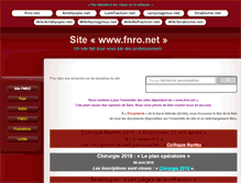 Tablet Screenshot of fnro.net